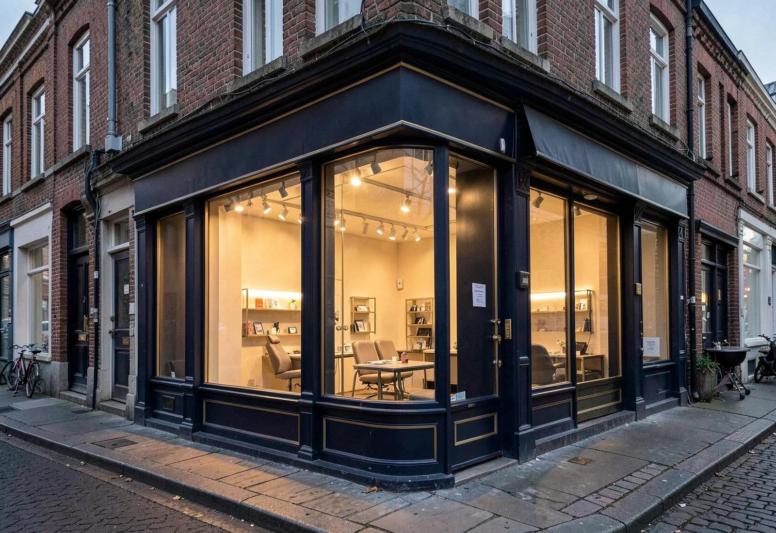 Gevel van Renaissance Beauty Clinic in de Driekoningenstraat in Berchem
